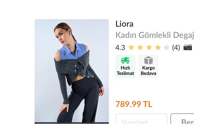 Deformesiz indirimli üründür