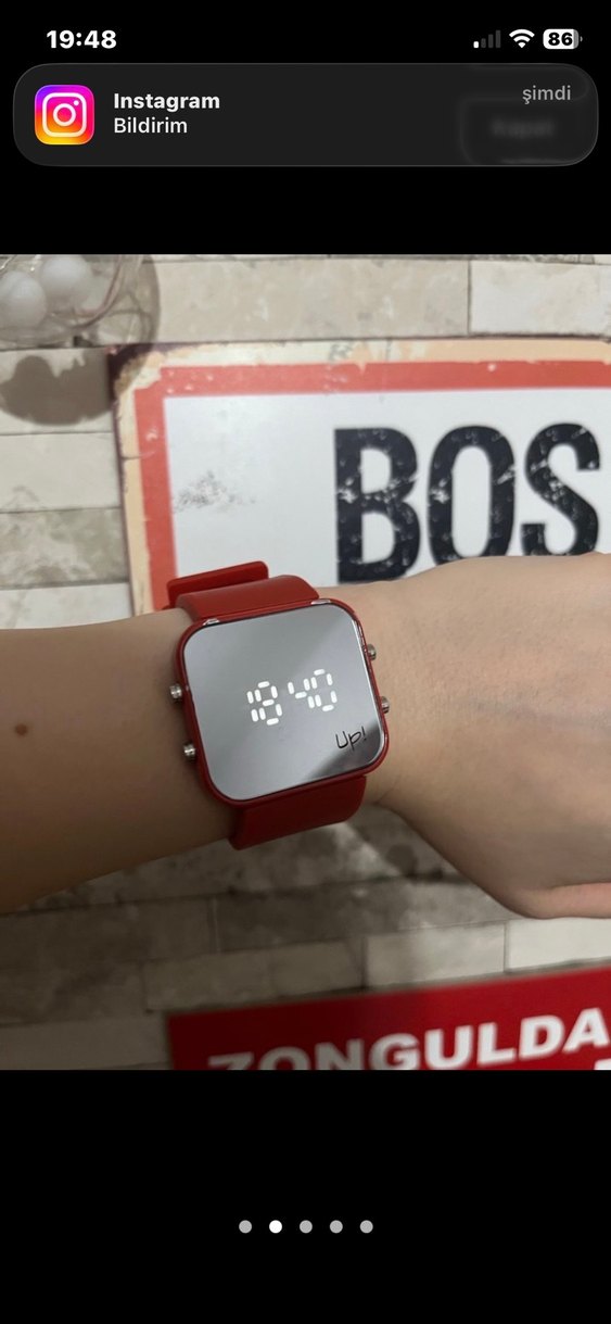 Upwatch Go Red Kadın Kol Saati - Görsel 2