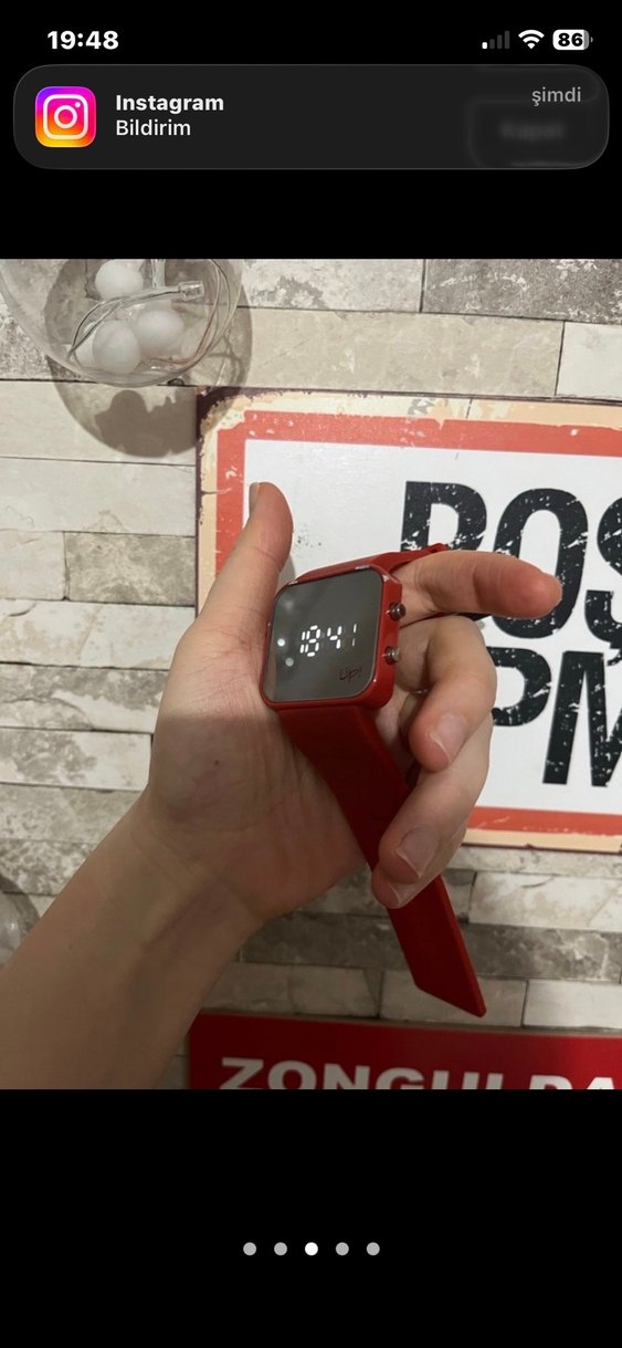 Upwatch Go Red Kadın Kol Saati - Görsel 3