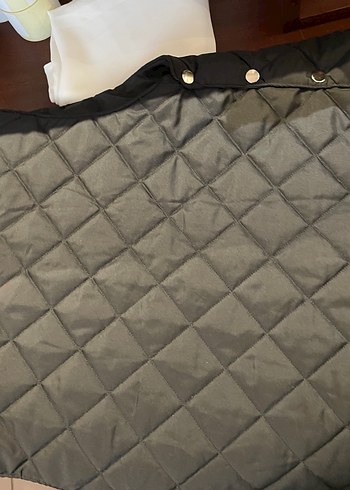 Düğmeli Gri Kadın Ceket - Görsel 4