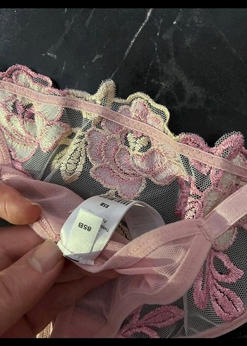 Pembe Nakışlı Bohem Bralet Takımı - Görsel 4