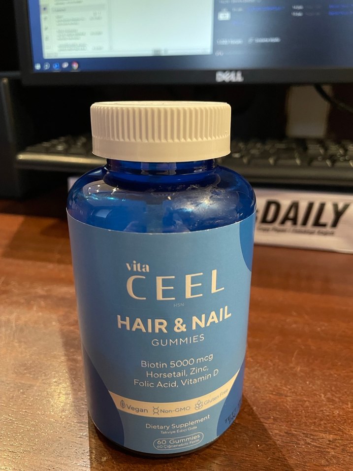 Vita Ceel Saç ve Tırnak Vitamini Sakızları 55li - Görsel 2