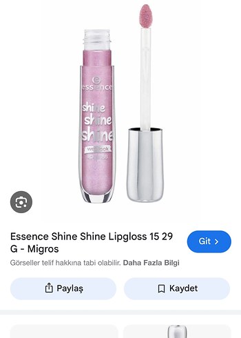 Essence Parlak Pembe Lipgloss