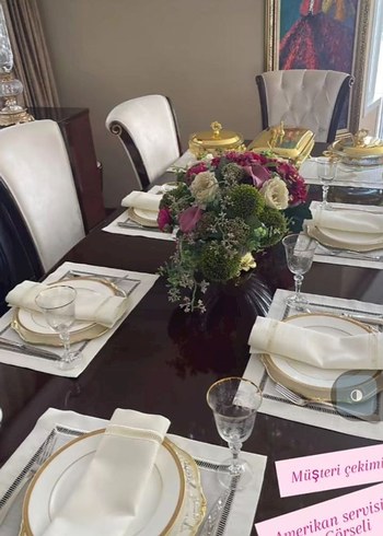 kolberli amerikan servis 6 adet - Görsel 2