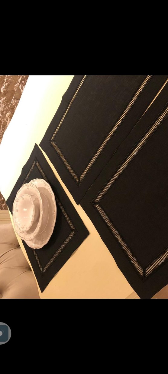 Amerikan servis kolberli 6 adet siyah - Görsel 2