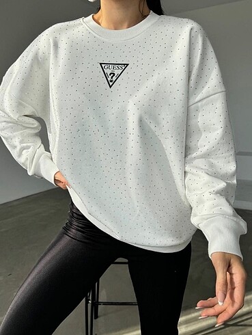 Guess Guess taşlı sweat