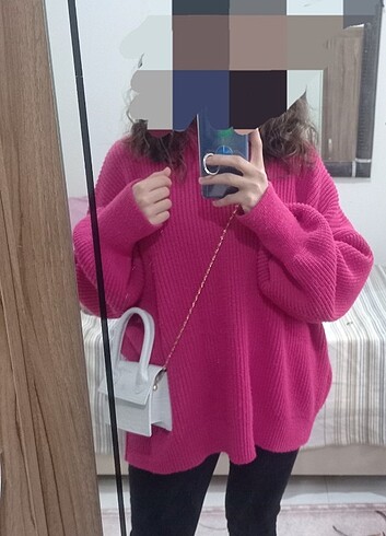 s Beden pembe Renk Trendyolmilla fuşya kazak
