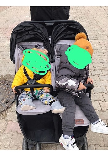 İkiz bebek arabası
