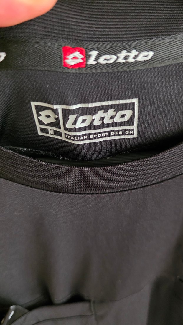 Lotto Siyah Turuncu Spor Tişört — görsel 2/4