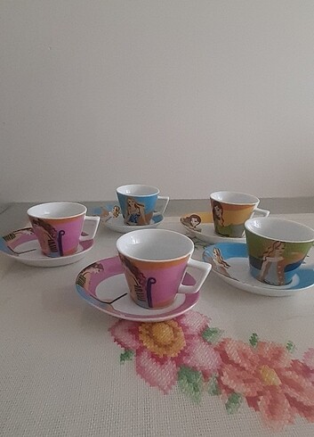 5 kişilik kahve fincanı