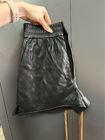 Deri şort - Görsel 2