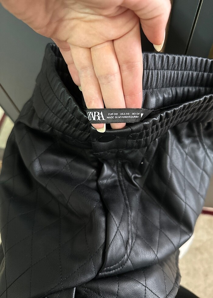 Deri şort - Görsel 3