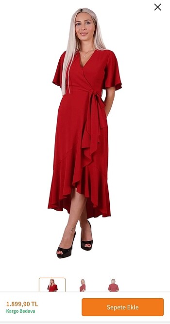 Moda Kup Elbise