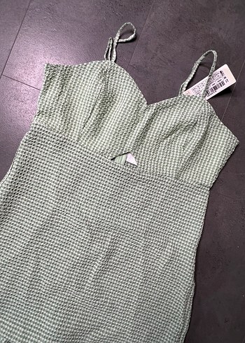 Askılı Mini Kısa Tulum - Görsel 4