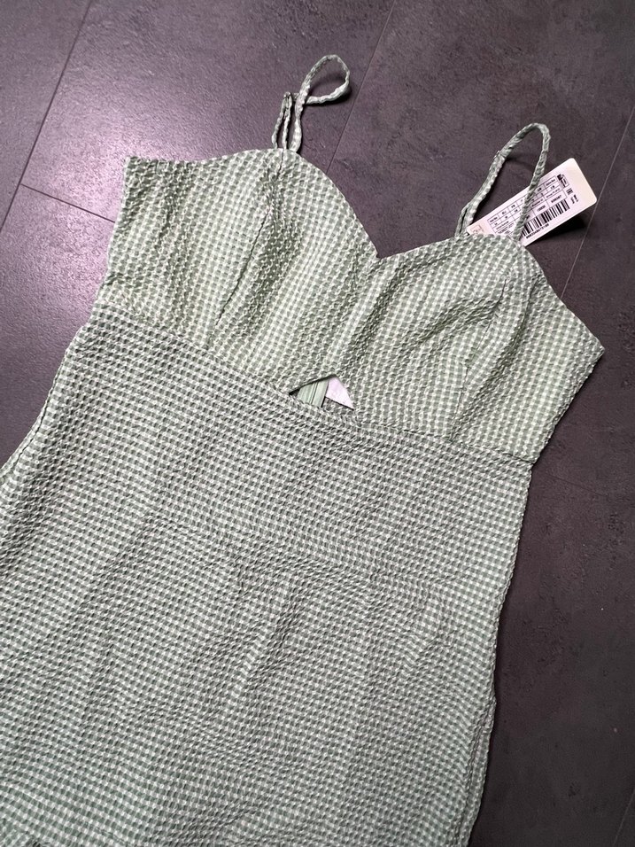 Askılı Mini Kısa Tulum - Görsel 4