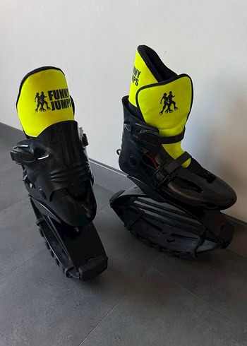 Sarı Siyah Renkli Funny jumps Zıplayan Ayakkabı - Görsel 3