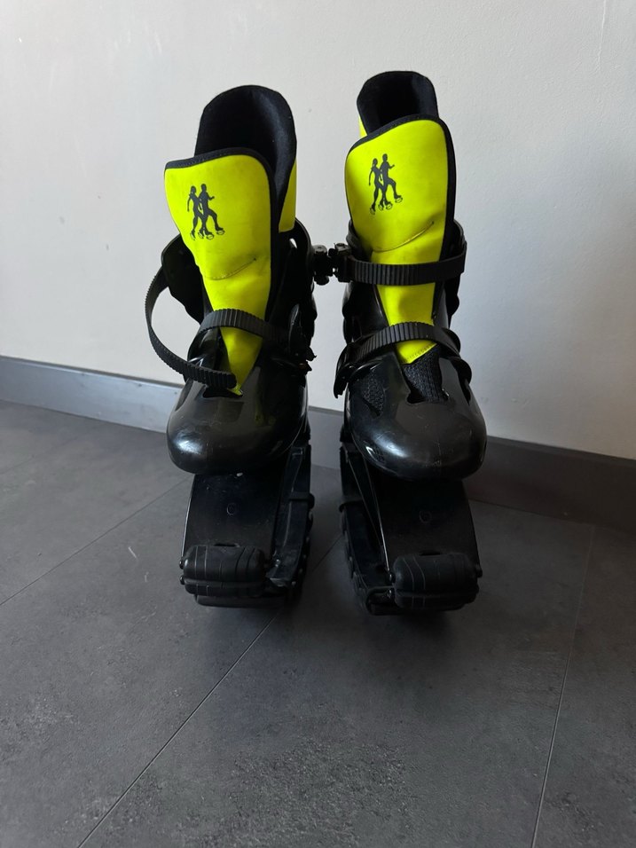 Sarı Siyah Renkli Funny jumps Zıplayan Ayakkabı - Görsel 2