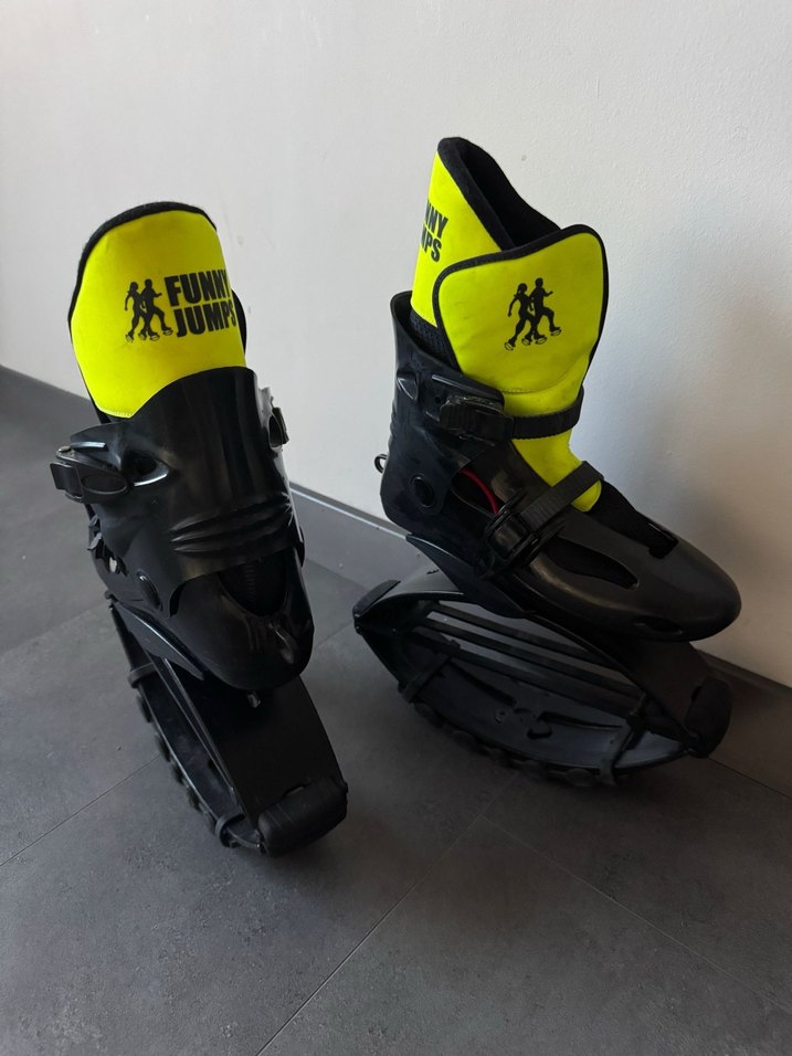 Sarı Siyah Renkli Funny jumps Zıplayan Ayakkabı - Görsel 3