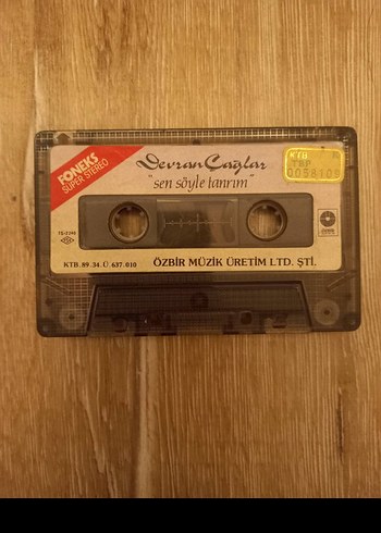 Devran Çağlar - Sen Söyle Tanrım Kaset - Görsel 9