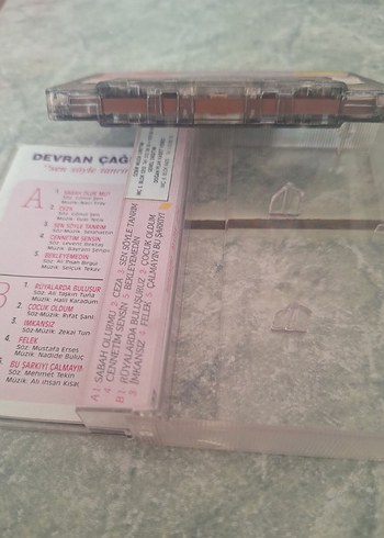 Devran Çağlar - Sen Söyle Tanrım Kaset - Görsel 4