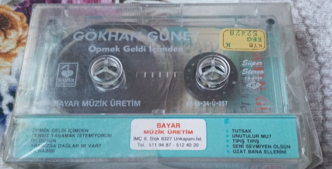 Gökhan Güney - Örmek Geldi İçimden Kaset - Görsel 2