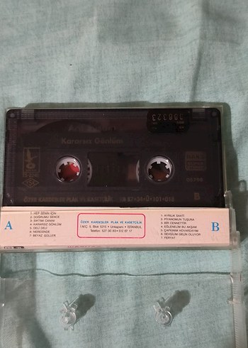 Arif Susam - Kararsız Gönlüm Kaset - Görsel 3