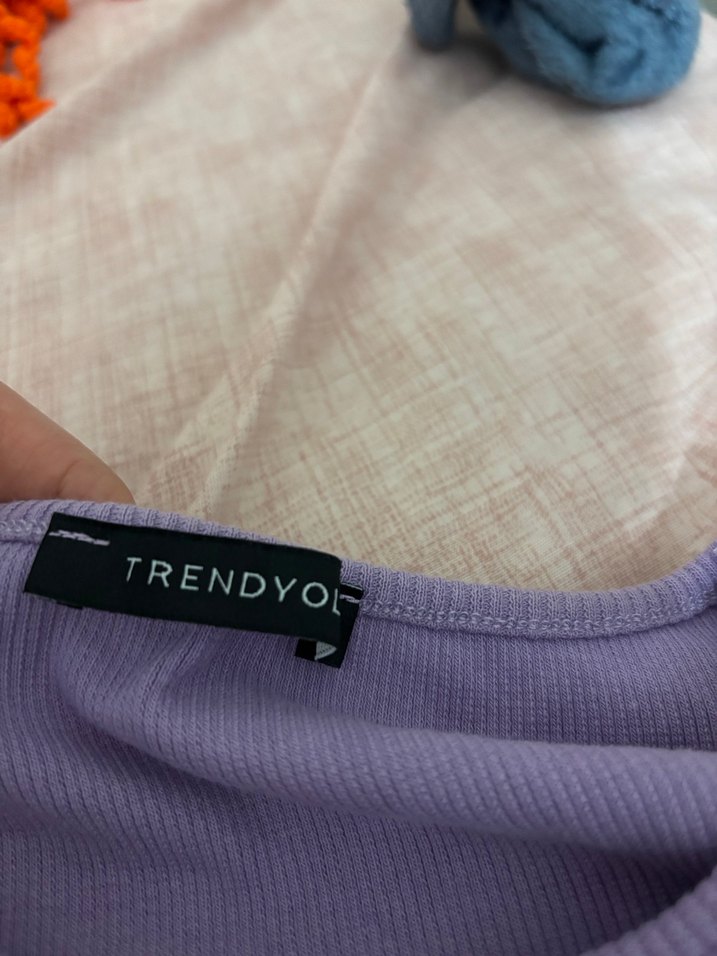 milla lila elbise - Görsel 3