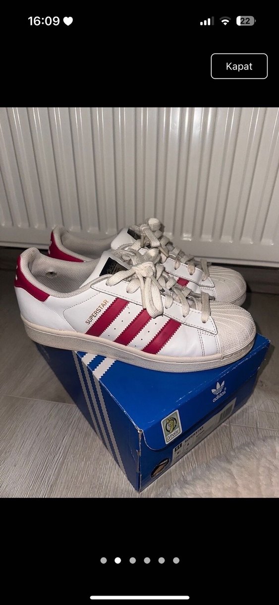 Pembe Şeritli Kadın Spor Ayakkabı - Görsel 2