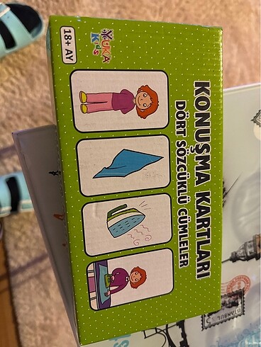 yuka kids konuşma kartları