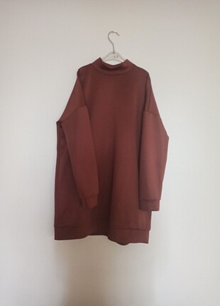 Scuba kumaş sweat tunik