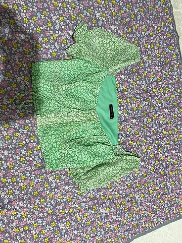 xs Beden yeşil Renk Yeşil crop bluz
