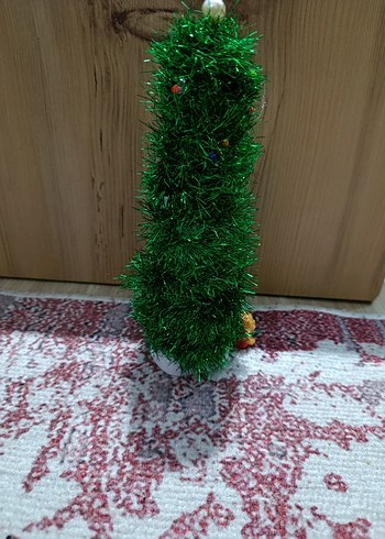 Renkli Mini Yılbaşı Ağacı Süslemesi - Görsel 2