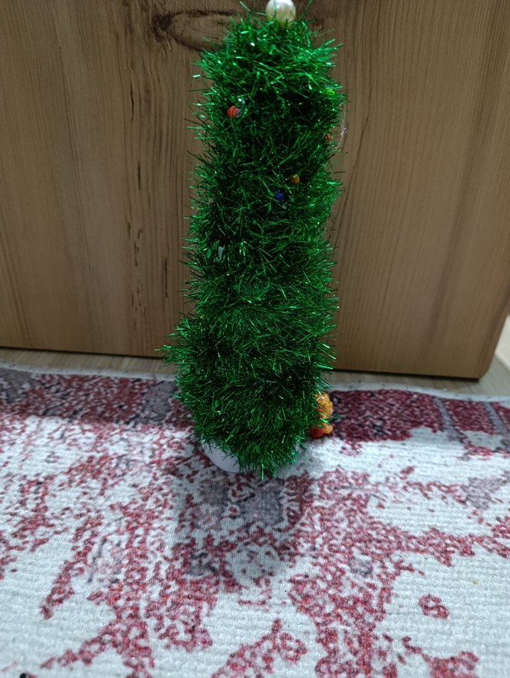 Renkli Mini Yılbaşı Ağacı Süslemesi - Görsel 2