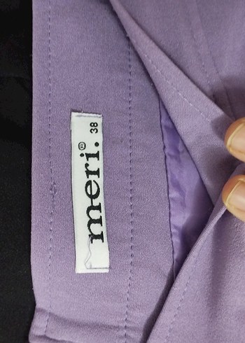 Mor Pilili Midi Etek - Görsel 2