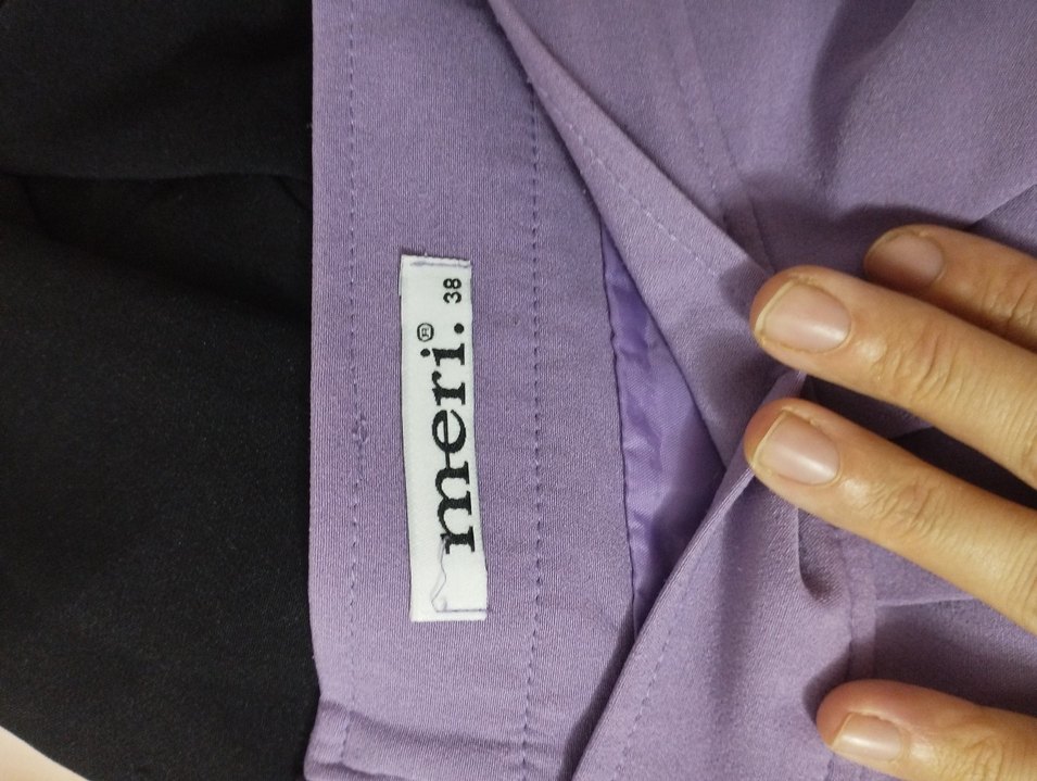 Mor Pilili Midi Etek - Görsel 2