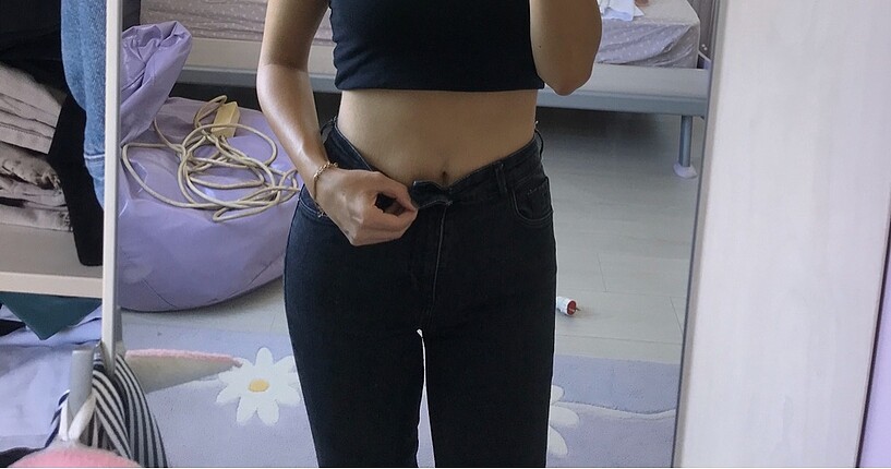 Zara Siyah jean