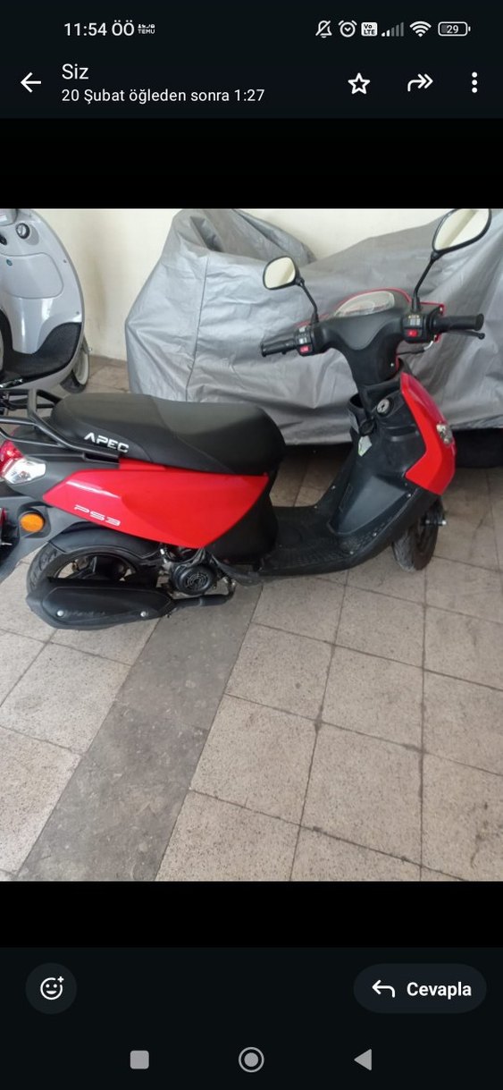 Koyu Kırmızı Apec Motosiklet Kaskı - Görsel 4