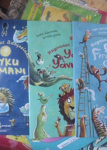 Çocuk Kitapları Seti: Hayvanat bahçesinde