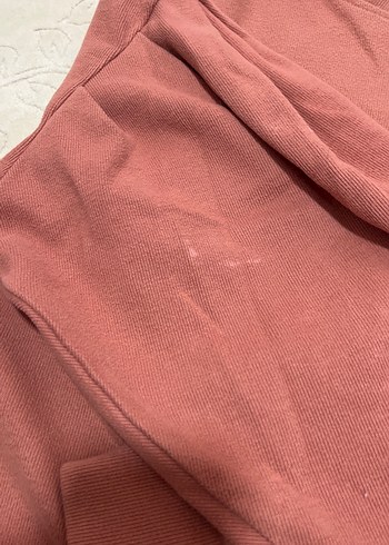 Bordo Kadın Süet Sweatshirt - Görsel 3