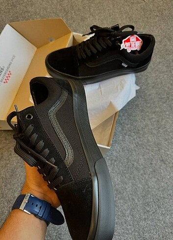 Vans SKATE KÖMÜR Kutulu etiketli Üst kalite 36-44 Arası numar