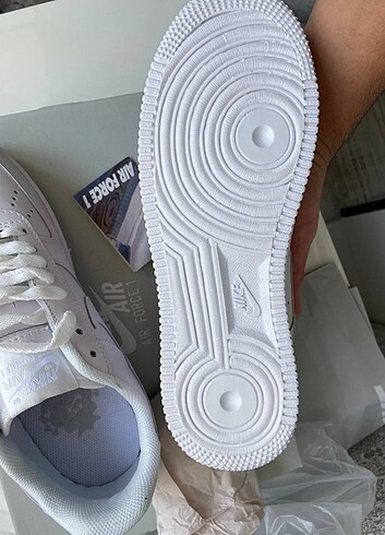 43 Beden beyaz Renk Nike Air force unisex ayakkabı Kutulu etiketli barkodlu İthal