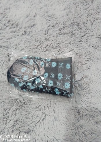 Nakışlı Bohem Gri Kız Ev Terliği - Görsel 3