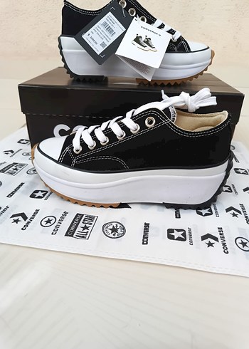 Converse Siyah Platform Kadın Spor Ayakkabı - Görsel 6