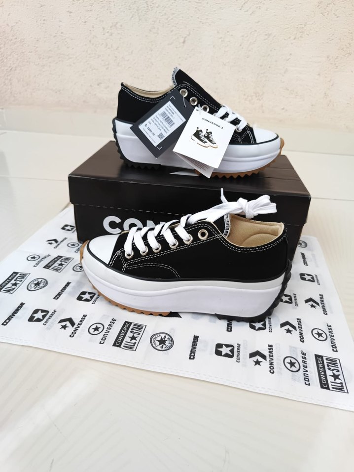 Converse Siyah Platform Kadın Spor Ayakkabı - Görsel 2