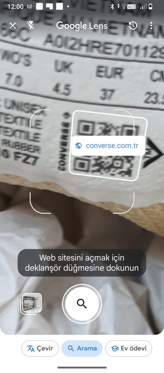 Converse Siyah Platform Kadın Spor Ayakkabı - Görsel 3