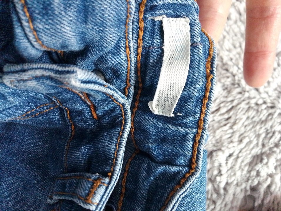 Nakışlı Mavi Kadın Midi Kot Pantolon - Görsel 3