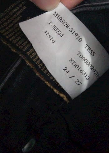 Gri Midi Boy Kadın Denim Jean - Görsel 6