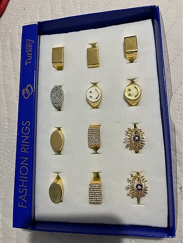 ayarlanabilir sıfır gümüş gold yüzük