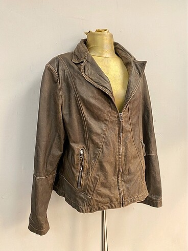 American Vintage Hakiki Deri Ceket