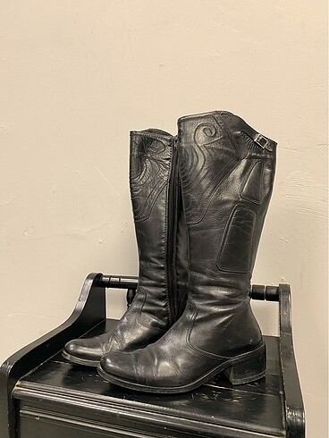 American Vintage Deri çizme